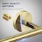 Kibi Circular Double Toilet Paper Holder - Brush Gold. KBA1408BG - alternate 4
